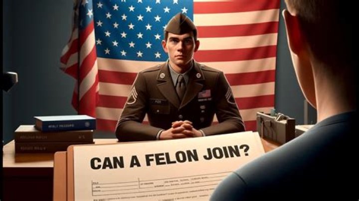 Can felon join military?