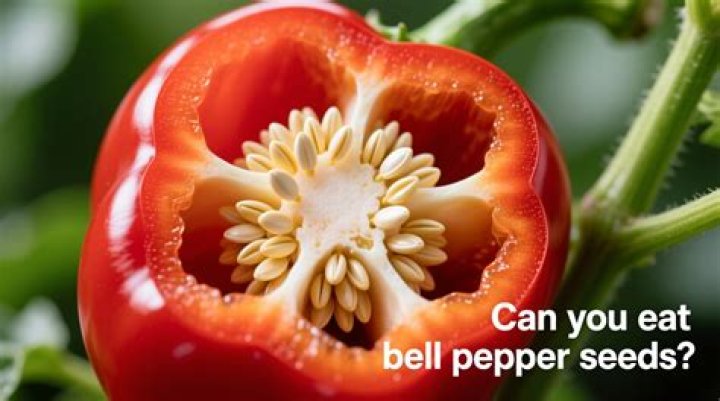 Can you eat the seeds of a bell pepper?