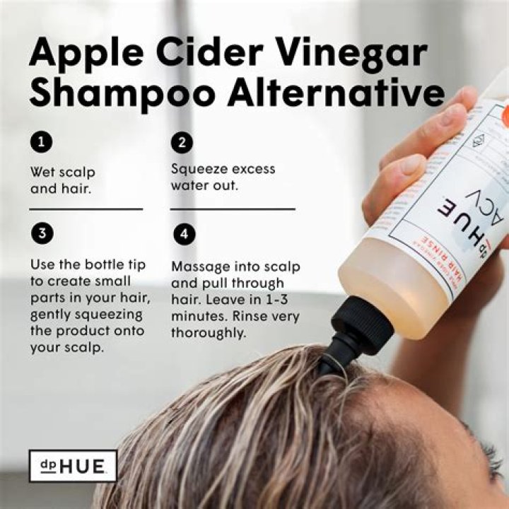 Does apple cider vinegar work as dry shampoo?