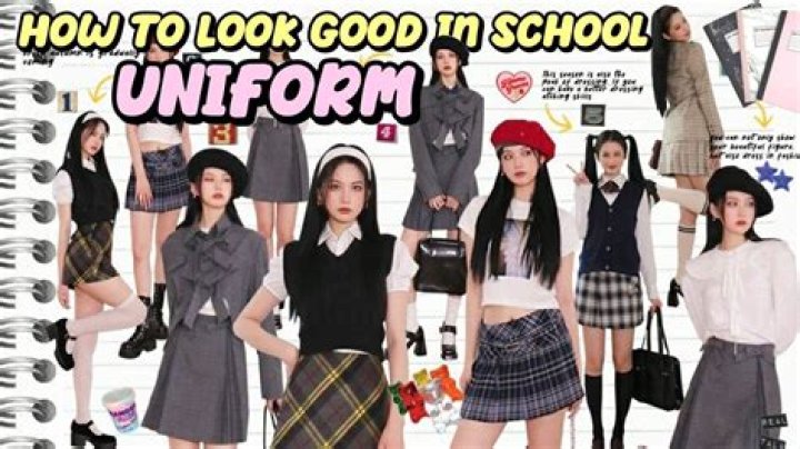 How can I look cool in school?