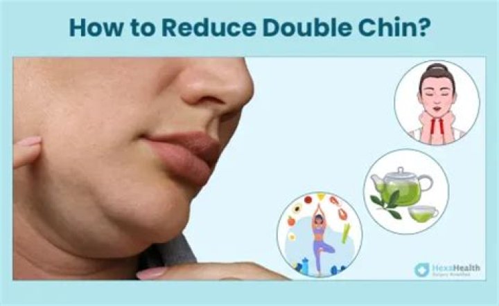 How can I reduce my double chin and chubby cheeks?