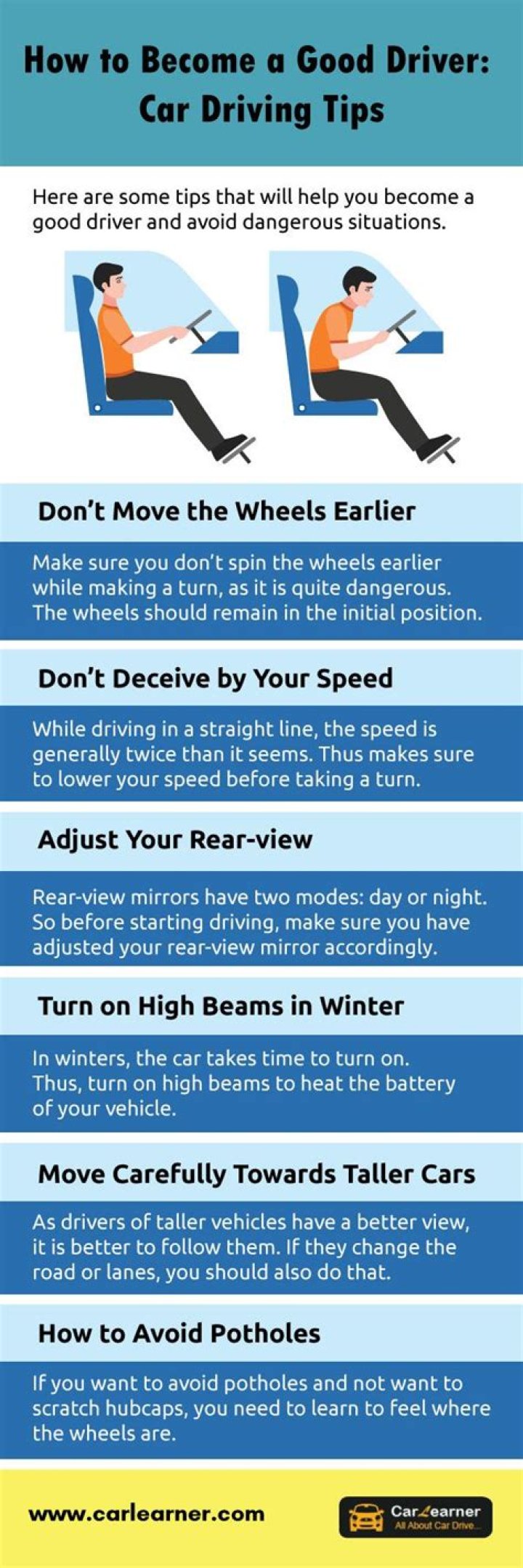 How do I become a good driver?