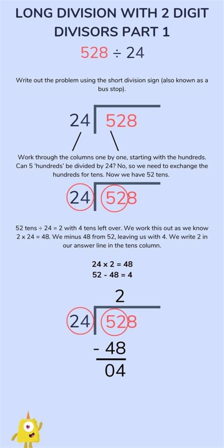 How do you introduce division?