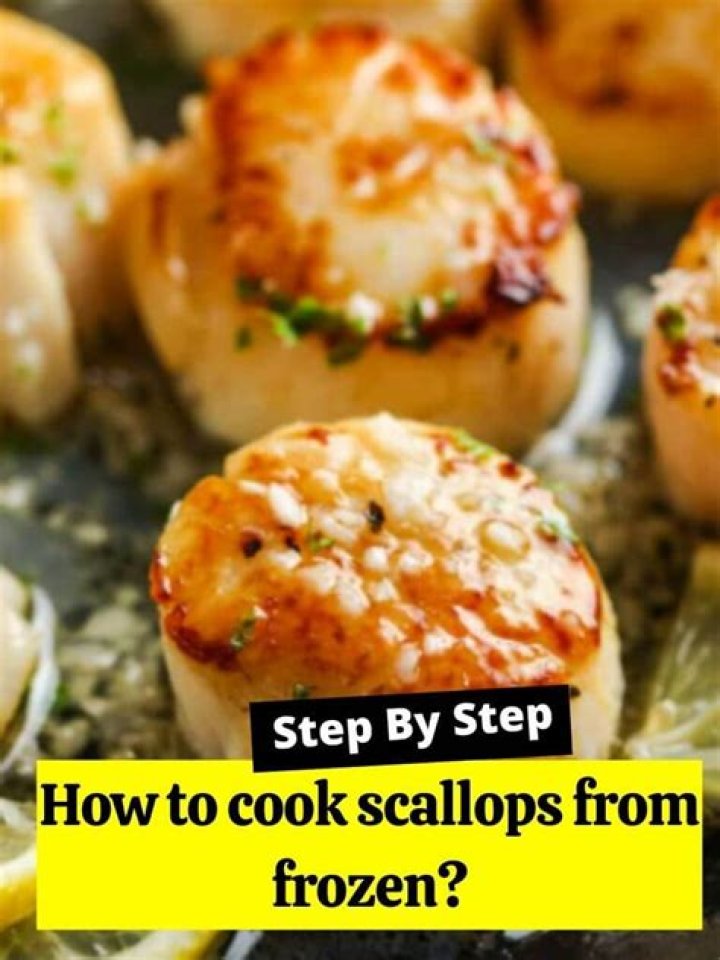 How do you keep scallops from sticking to the pan?