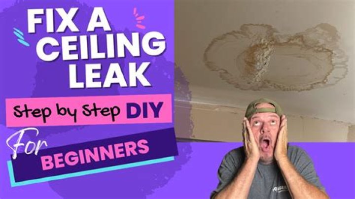How do you know if a ceiling leak is serious?