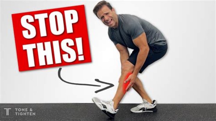 How do you loosen the muscles behind your knee?