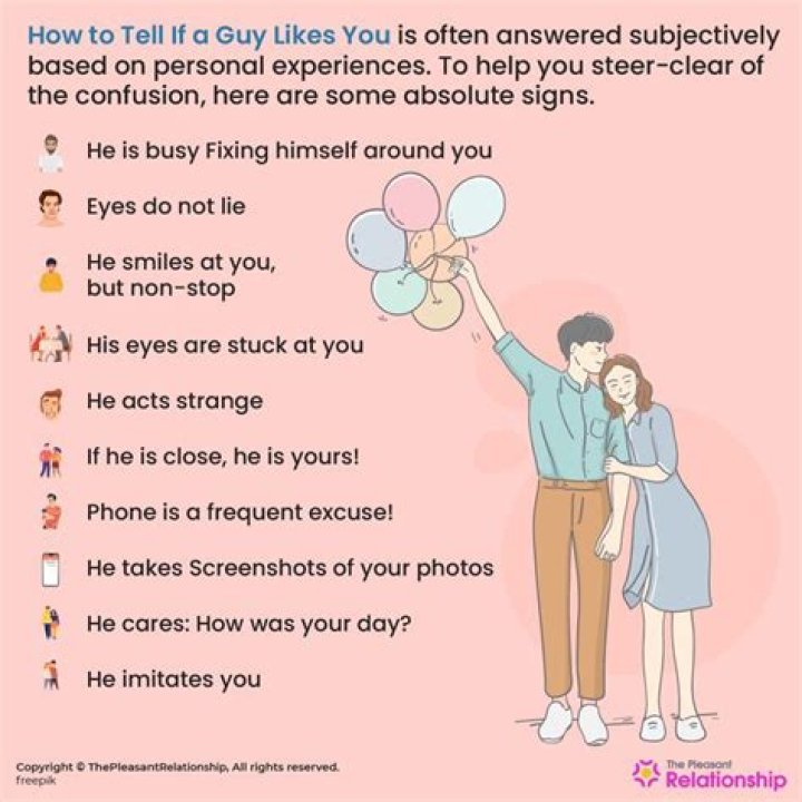 How do you tell if a guy likes you when he has a girlfriend?