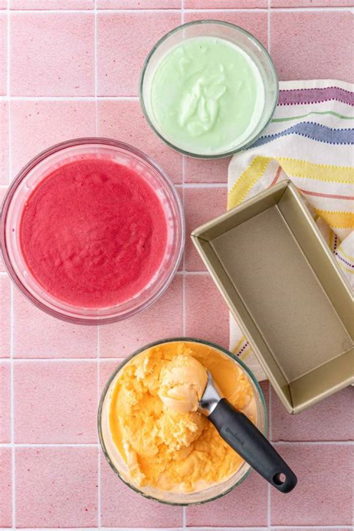 How is sherbet ice cream pronounced?