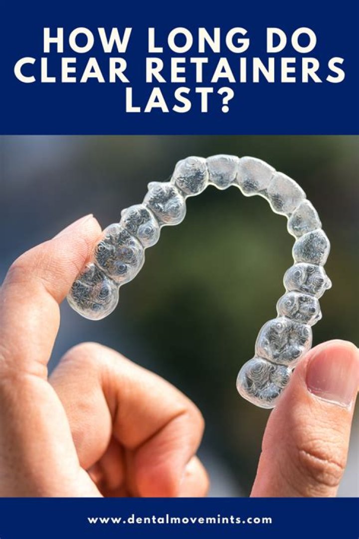 How long do clear retainers last?