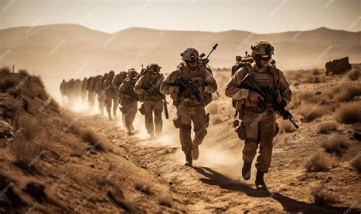 How many miles can a soldier walk in a day?