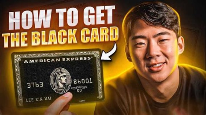 How many people own a black American Express?