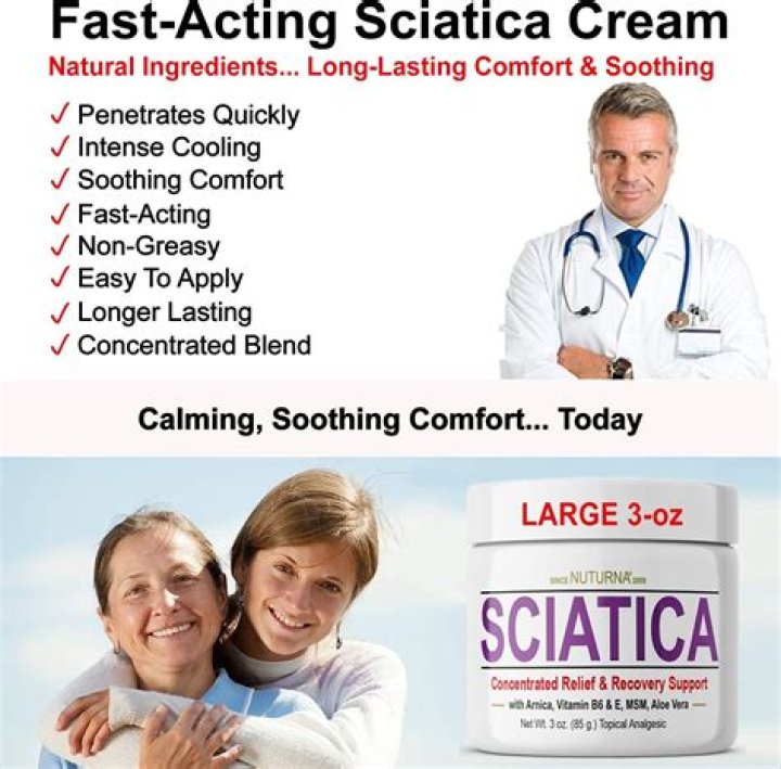 Is there a cream for sciatica?