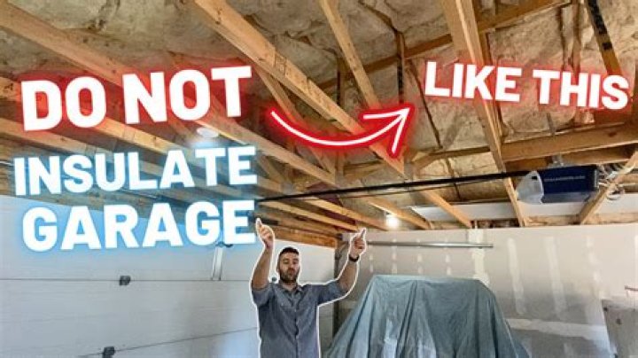 Should I insulate my garage ceiling?