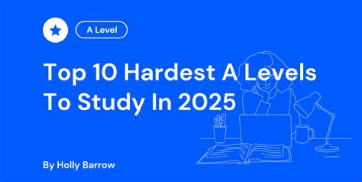 What are the top 5 hardest A-Levels?