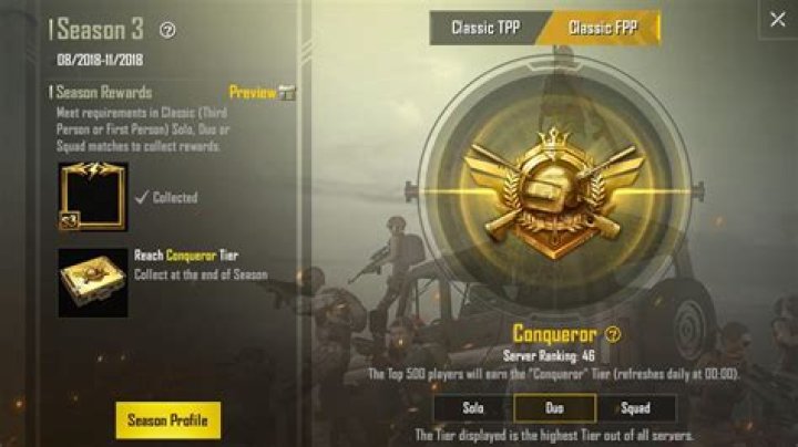 What comes after ace in PUBG?