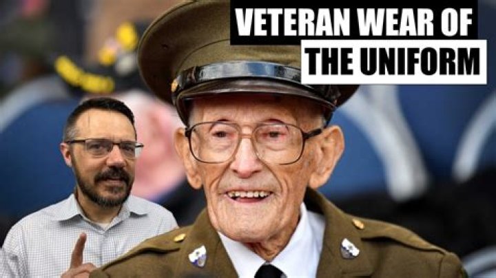 What do you do with military uniform after retirement?