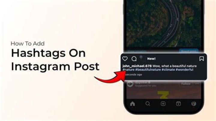 What happens if you add hashtags later?