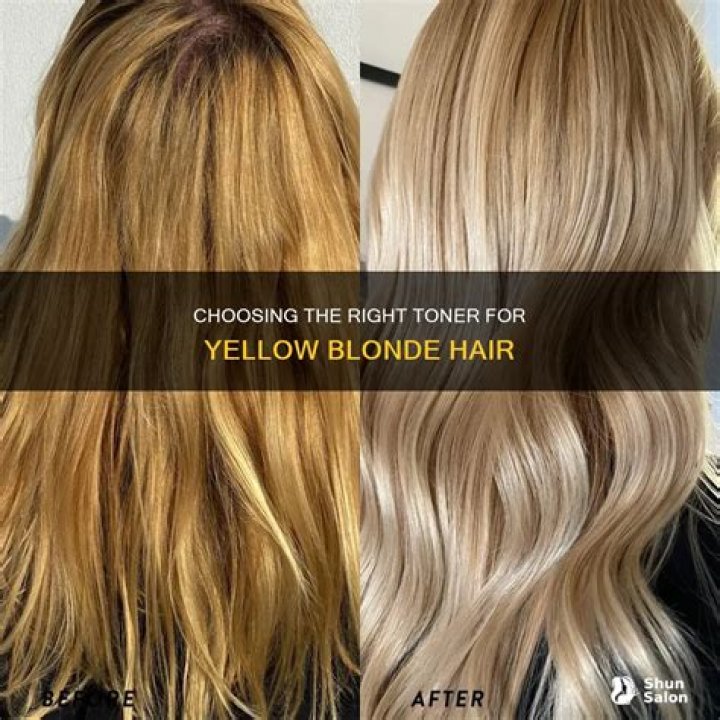 What home remedy will get rid of yellow hair?