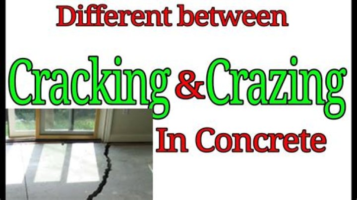 What is the difference between cracking and crazing?