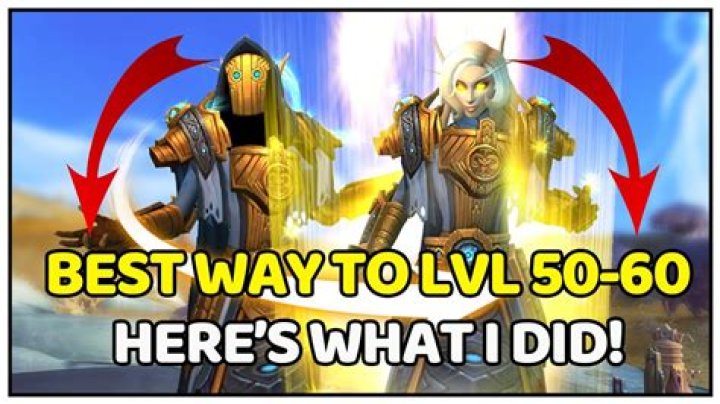 What is the fastest way to level 50 60 Shadowlands?