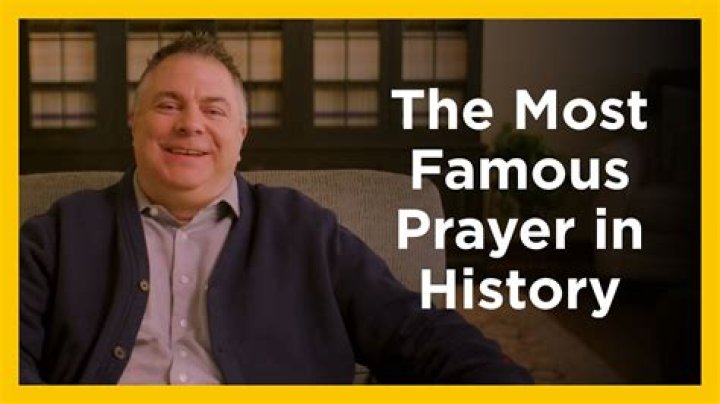 What is the most famous prayer?