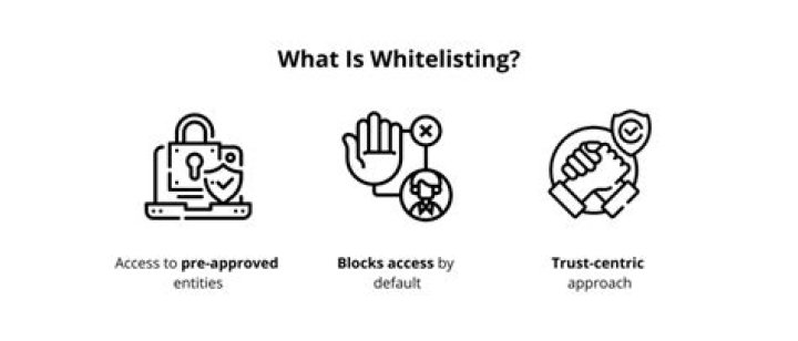 What is whitelisting and how does it work?