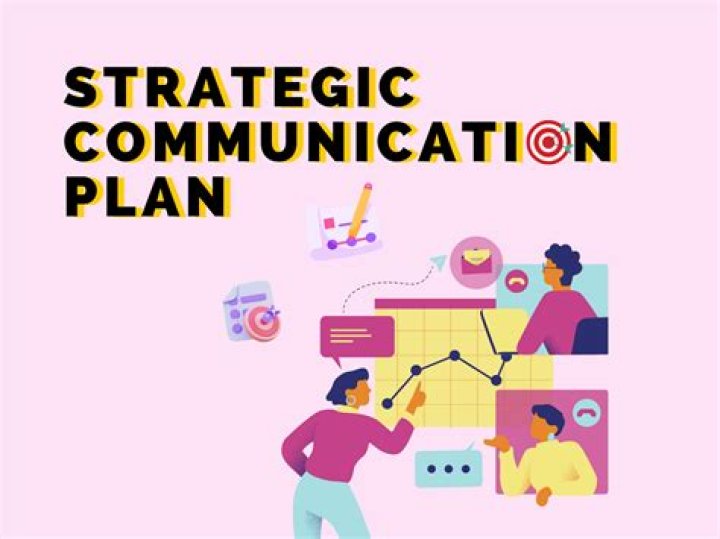 What should a strategic communication plan include?