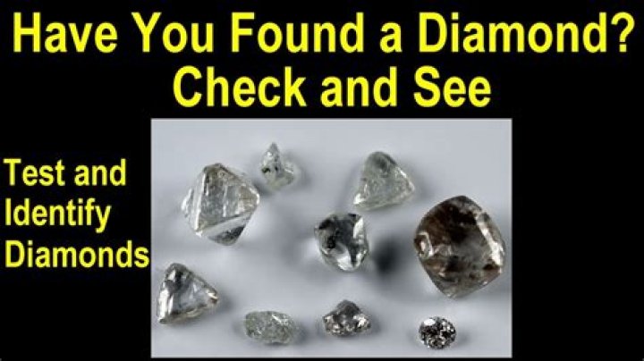 What to do if you find a diamond?