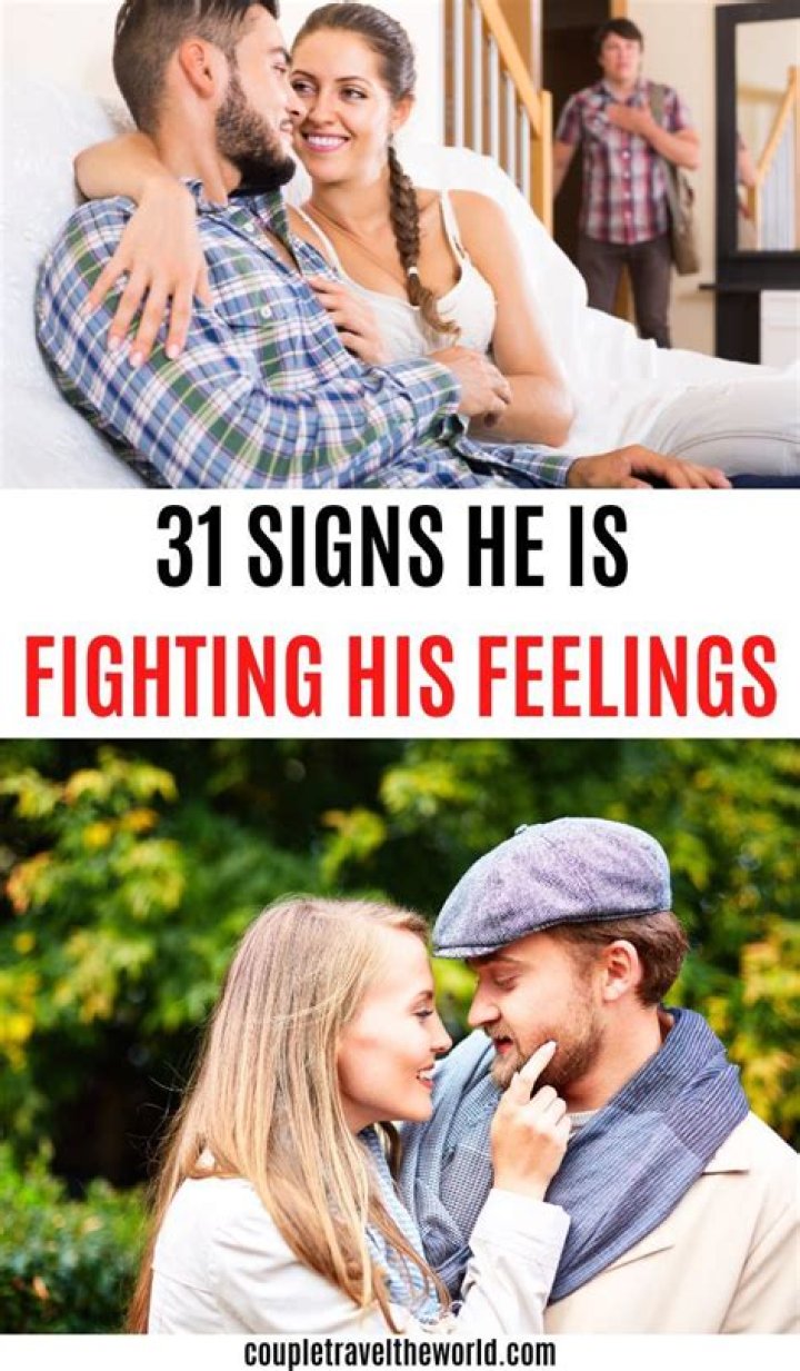 What to do when he is fighting his feelings for you?