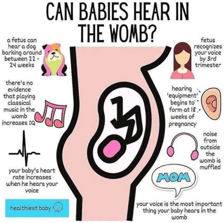 When can your baby hear you in the womb?