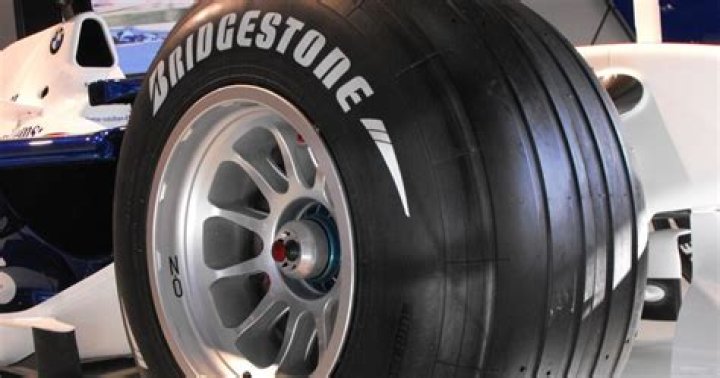 When did F1 stop using grooved tyres?