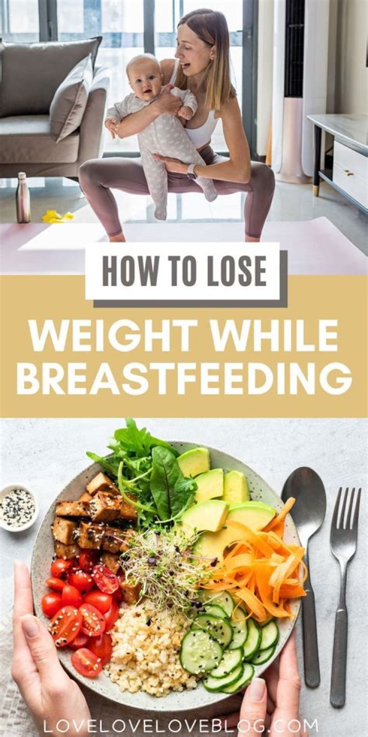 When do you lose the most weight while breastfeeding?