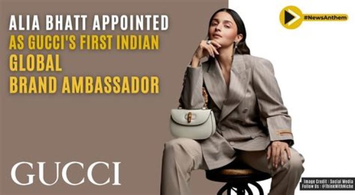 Who is the brand ambassador of Gucci?