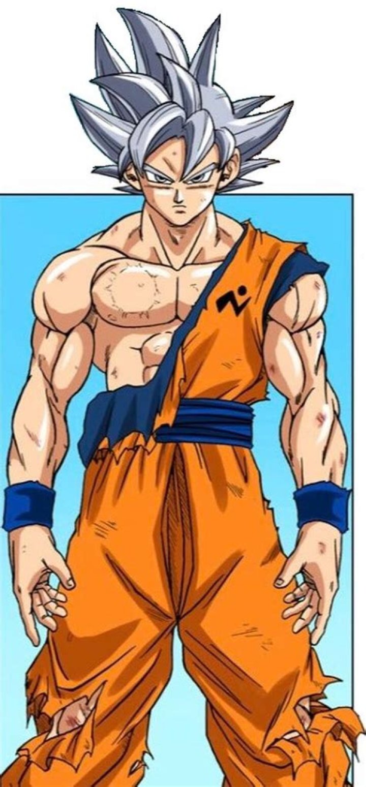 Why did Goku's hair turn white in DBS Broly?