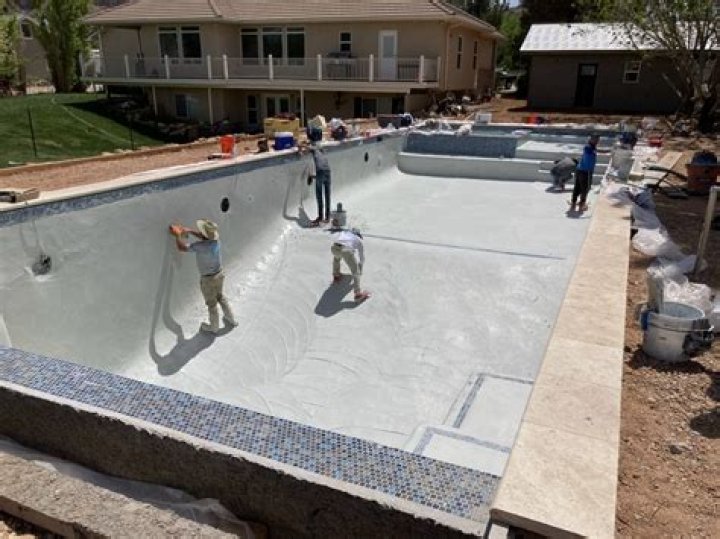 Why is my new pool plaster rough?