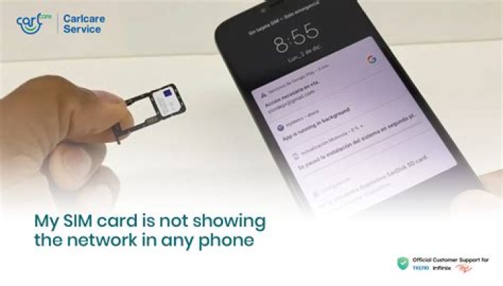 Why is my SIM card not working iPhone?