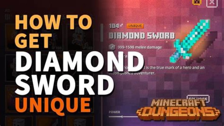 Would a diamond sword work?